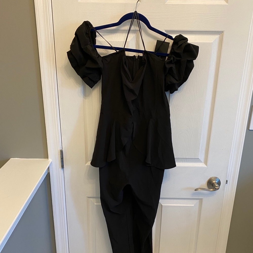 Fashion Nova Black Jumper